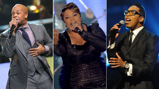 James Fortune and FIYA; Tamela Mann; Deitrick Haddon (Rick Diamond/Getty Images)